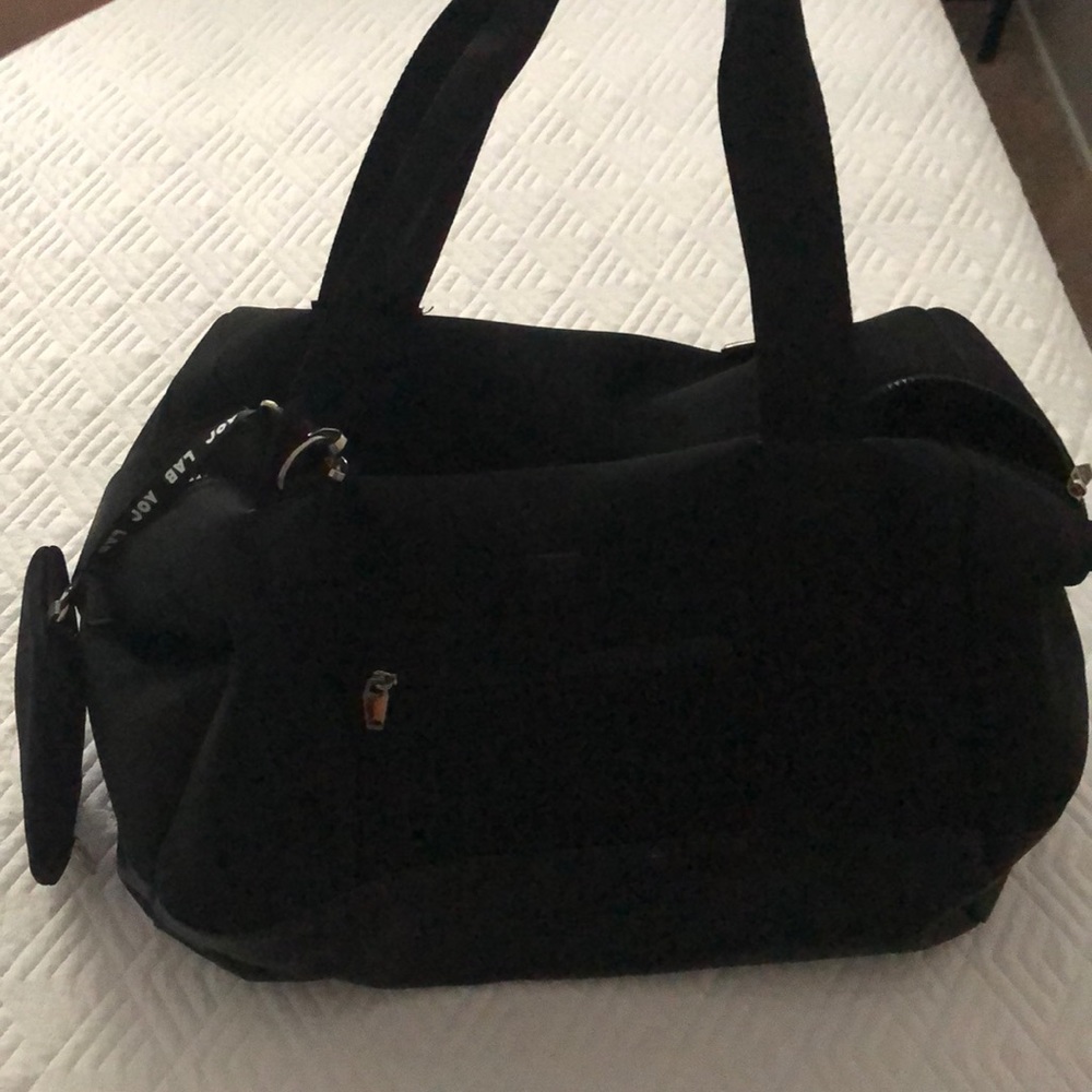Joy lab black weekender duffel.